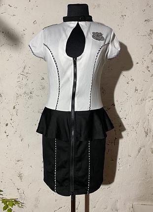 Сексуальное платье полицейского с баской 👮🏻 ann summers 👮🏼 р.12 (s/m)