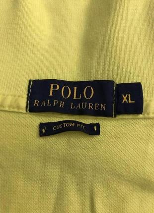 Polo ralph lauren custom fit-неоново жовта футболка поло! р.-xl5 фото