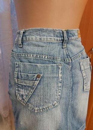 Джинсова спідниця р. 36 4