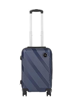 Чемодан поликарбонат распродаж! прочный синий матовый s m l 10315