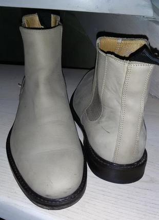 Ботинки-челси из нубука бренда cos размер 44 (29см)3 фото
