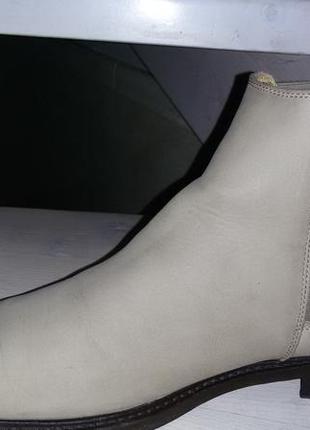 Ботинки-челси из нубука бренда cos размер 44 (29см)4 фото