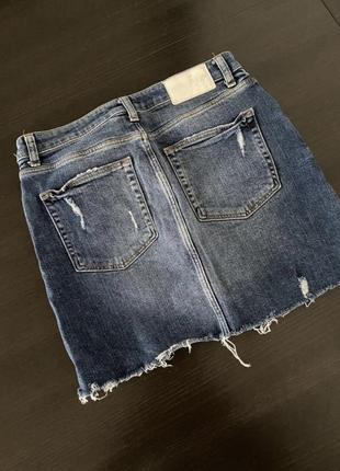 Юбка джинсовая мини4 фото