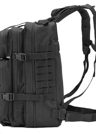 Туристический рюкзак shoptorg на 40 литров черный комфортный рюкзак охотника топ качества2 фото