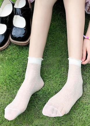 Капронові шкарпетки капроновые носки 1721 фото