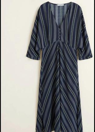 Платье из вискозы mango 5