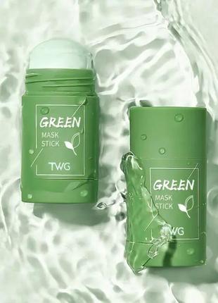 Маска сток с органической глиной и зеленым чаем green mask stick2 фото