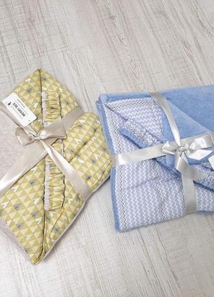 Ковдра-конверт на синтеп велюр/сатин тм merry bee