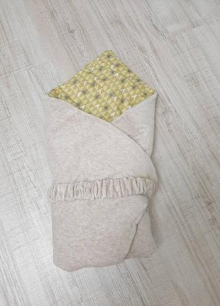 Одеяло-конверт на синтеп велюр/сатин тм merry bee5 фото