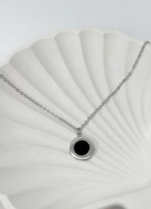 Серебряное колье