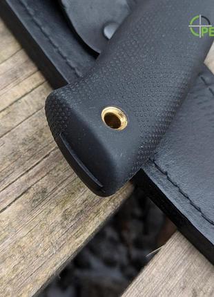 Нож нескладной gw 2463 ub с кожаными ножнами