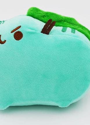 Мягкая игрушка кот-дракон пушин кэт зеленый (n-649)3 фото