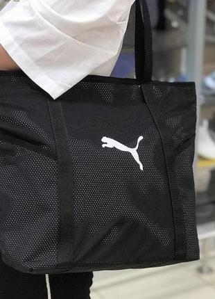 Сумка пума женская модный большоу шоппер спортивная сумка на плечо2 фото