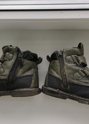 Демісезонні осінні весняні черевики утеплені 25 розмір устілочка 16 см9 фото