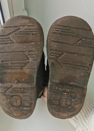 Демісезонні осінні весняні черевики утеплені 25 розмір устілочка 16 см8 фото