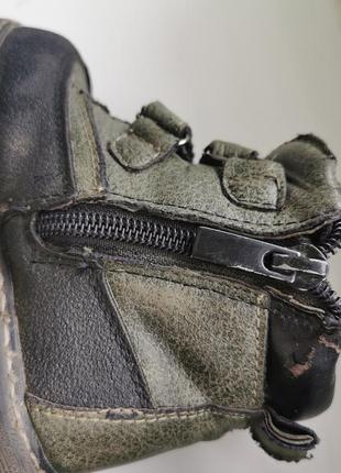 Демісезонні осінні весняні черевики утеплені 25 розмір устілочка 16 см6 фото