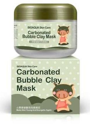 Маска для обличчя carbonated bubble clay mask1 фото