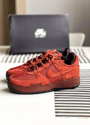 Nike air force 1 wild rugged orange