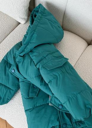 Тепла куртка пальто 104, 110 см6 фото