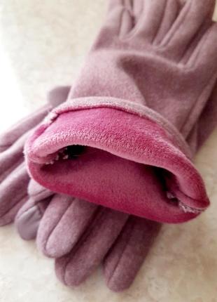 Перчатки женские варежки