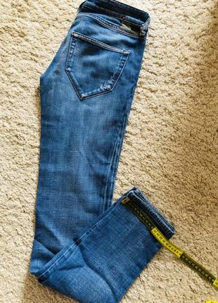 Джинсы, штаны diesel оригинал бренд размер 26,25 на s,xs10 фото