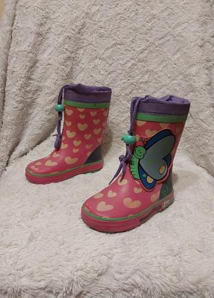 Детские сапоги обуви на мокрую погоду