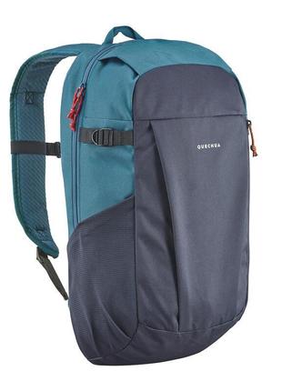 Туристический рюкзак quechua 20л 47 x 24 x 14 см синий