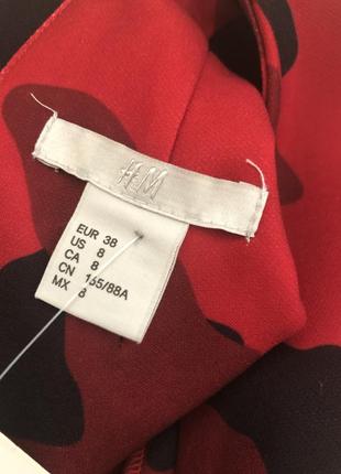 H&m сукню кольору маренго 8