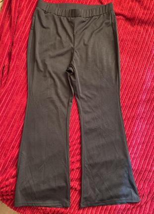 Базові широкі трикотажні штани shein 2xl1 фото