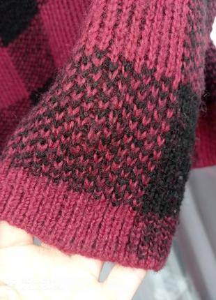 Теплый укороченный свитерик с шерстью3 фото