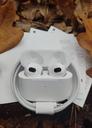 Беспроводные беспроводные airpods 3 наушника аэрподс ариподс 3 1в1 подарок!