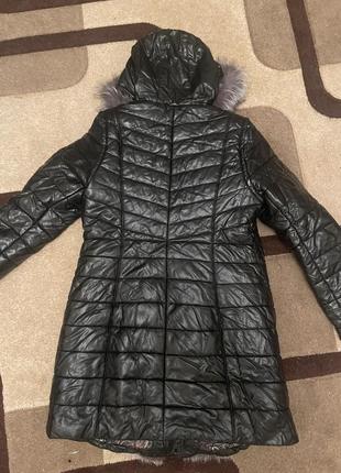 Куртка трансформер,зимнее пальто,парка,длинная жилетка с чернобуркой,кожаная зимняя куртка с капюшоном4 фото