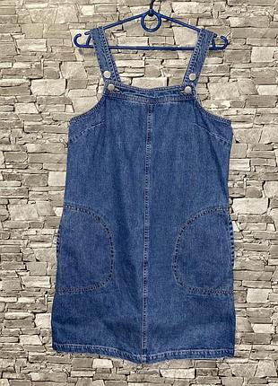 Джинсовый сарафан