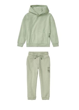 Теплий дитячий худі pepperts, 134/140, 146/152, 158/164, м'ятний