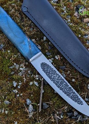 Нож ручной работы якут №137 (сталь n690)