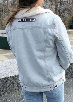 Куртка джинсова balenciaga