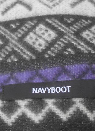 Теплый мягенький шарф navyboot2 фото