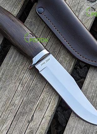 Нож нескладной gw 2660 vwp с кожаными ножнами