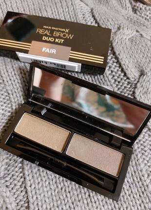 Max factor real brow duo kit
набор для коррекции бровей 0.2 medium4 фото