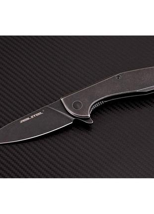 Нож складной e571 black stonewashed-7132