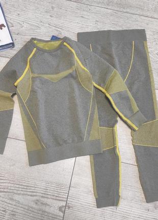 Термобілизна комплект реглан та штани lupilu 98/104 см3 фото