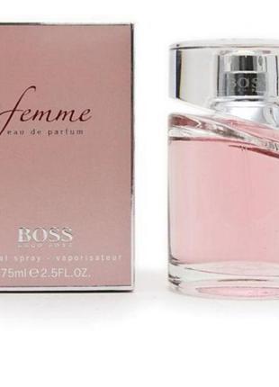 Оригінал hugo boss femme 75 ml ( хьюго бос фем ) парфумована вода1 фото