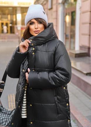 Жіноча куртка пальто до 64рр3 фото