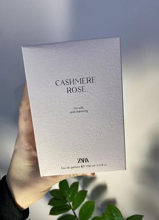 Женский парфюм cashmere rose от zara