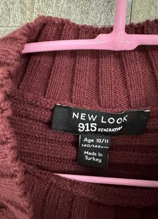 Свитшот кроп топ свитер джемпер new look 10-11 лет, 146 см идеал6 фото