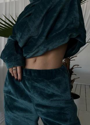 Женский домашний теплый костюм/пижама5 фото