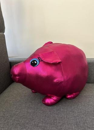Рожева свиння-скарбничка1 фото
