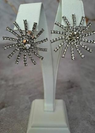 Эффектные серьги