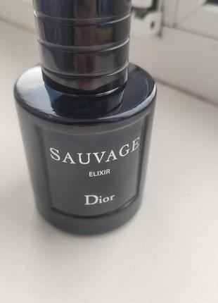 Чоловіча парфумована вода  christian dior sauvage elixir2 фото