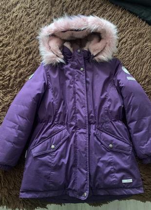 Брендовая светоотражающая зимняя куртка lenne7 фото